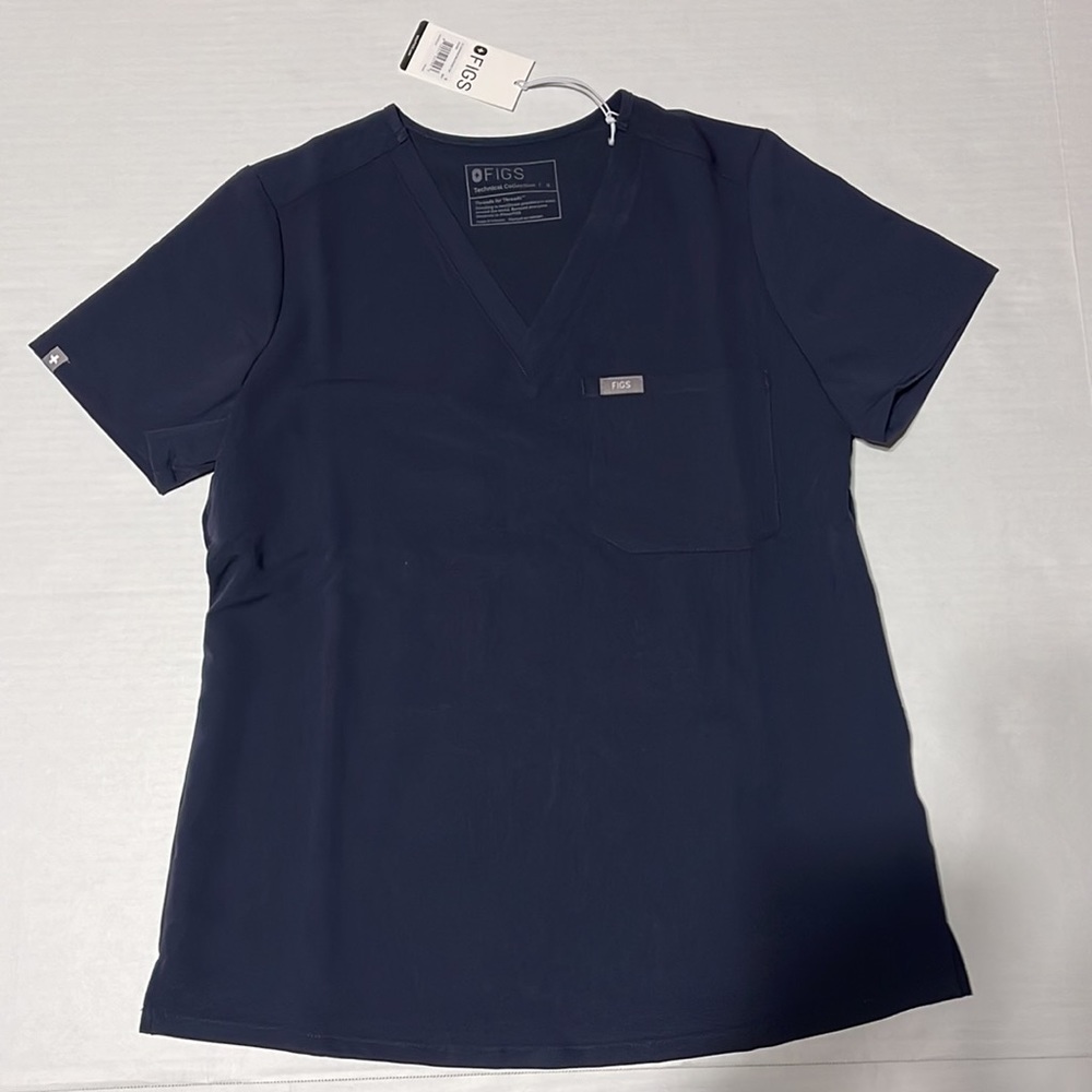 Figs Women's Scrub Set (Quiet Navy) - Picture 2 of 13